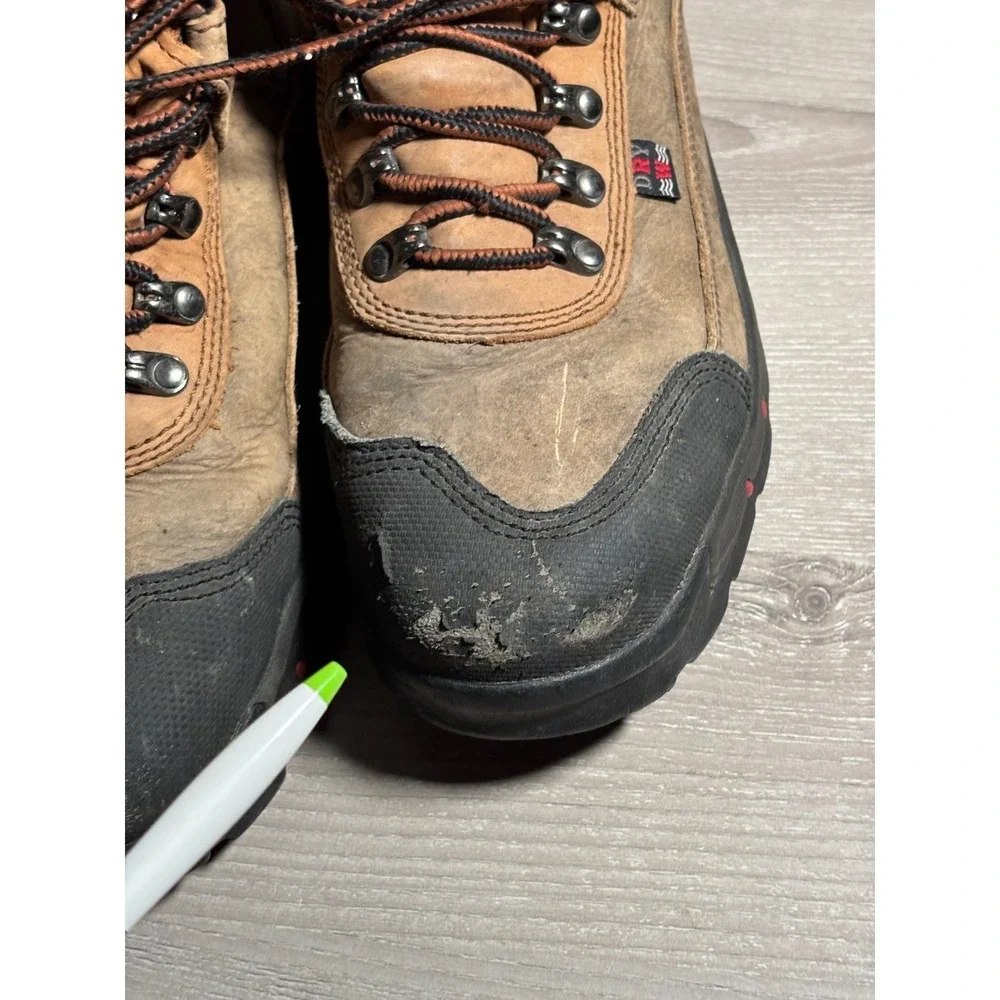 Red Wing Shoes Mens 8 D Leather Safety‎ Toe Work Boots Utility EH Industrial